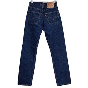 Vintage 90s Levis 501 Womens Jeans Button Fly Tagged W26 L30 USA  Blue Denim Dar